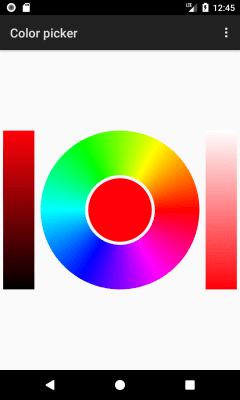 Screenshot of the application OI Color Picker - #1