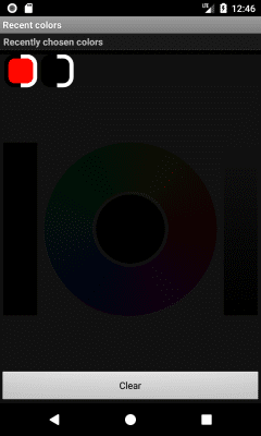 Screenshot of the application OI Color Picker - #2