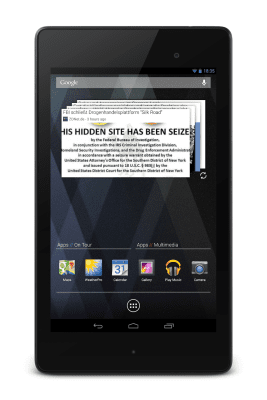 Screenshot of the application Holo Label Widget - #6