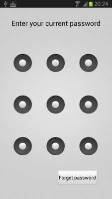 Screenshot of the application Super application lock - #5
