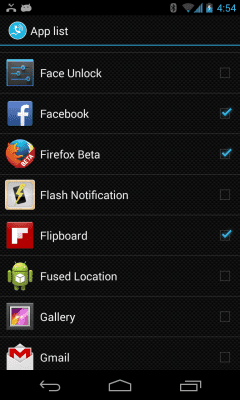 Screenshot of the application Call PopOut - #3