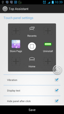 Screenshot of the application Top Assistant - #3