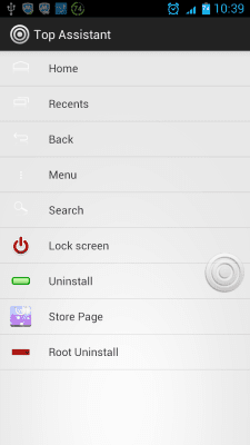 Screenshot of the application Top Assistant - #4