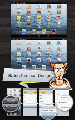 Screenshot of the application Espier Launcher HD - #5