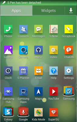 Screenshot of the application Galaxy Icon Themer *ROOT* - #7