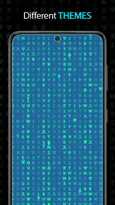 Screenshot of the application Matrix live wallpaper - #6