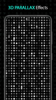 Screenshot of the application Matrix live wallpaper - #9