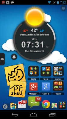 Screenshot of the application TSF Launcher 3D Shell - #6