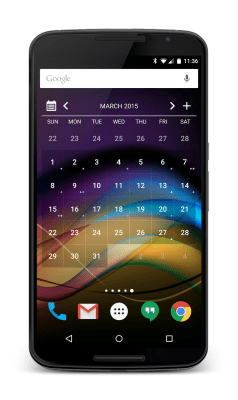 Screenshot of the application Chronus - #7