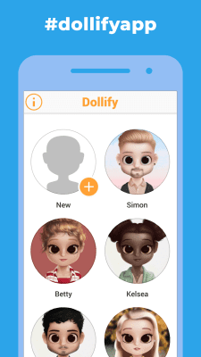 Screenshot of the application Dollify - #5
