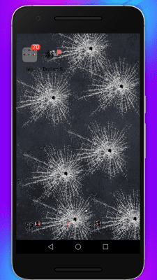 Screenshot of the application Broken Screen Prank 2 - #1