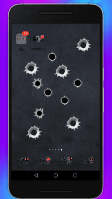 Screenshot of the application Broken Screen Prank 2 - #3