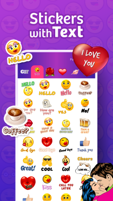Screenshot of the application WhatSmiley: WAStickers - #5