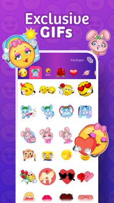 Screenshot of the application WhatSmiley: WAStickers - #6