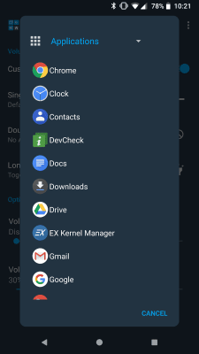 Screenshot of the application Button Mapper: Remap your keys - #4