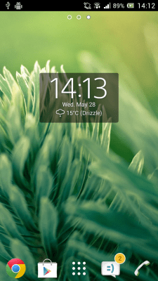 Screenshot of the application Digital Clock Widget Xperia - #6
