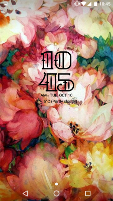 Screenshot of the application Digital Clock Widget Xperia - #9