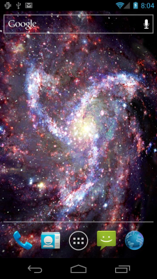 Screenshot of the application Galactic Core Free Wallpaper - #6