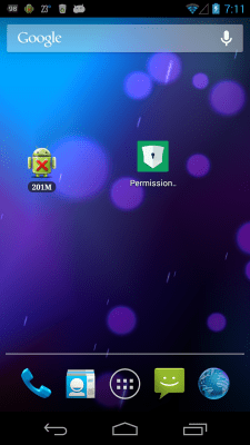 Screenshot of the application App Permission Manager - #3