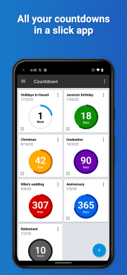 Screenshot of the application CountDown Widget - #3