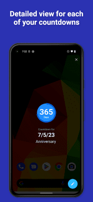 Screenshot of the application CountDown Widget - #6