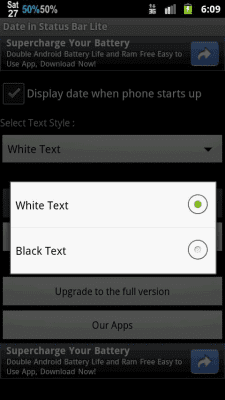 Screenshot of the application Date in Status Bar - #3