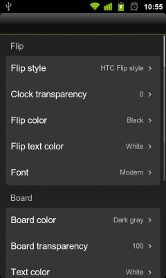 Screenshot of the application Live Wallpaper Flip Clock Trial - #5