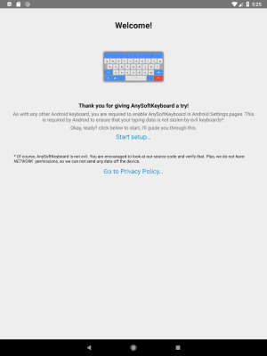 Screenshot of the application AnySoftKeyboard - #9