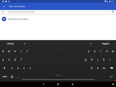 Screenshot of the application AnySoftKeyboard - #10
