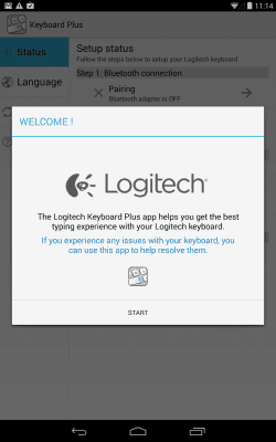 Screenshot of the application Logitech Keyboard Plus - #2