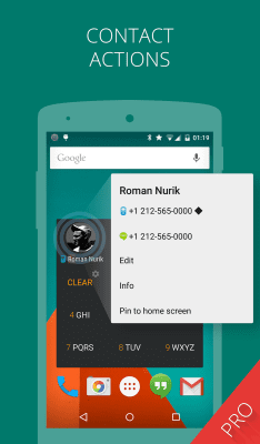 Screenshot of the application AppDialer - search for applications - #7