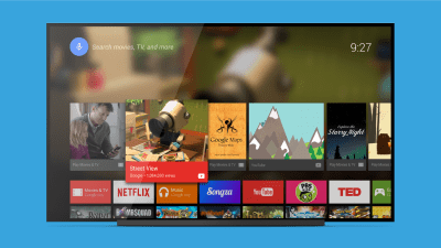 Screenshot of the application Android TV Launcher - #1