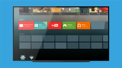 Screenshot of the application Android TV Launcher - #2