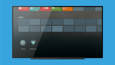 Screenshot of the application Android TV Launcher - #3