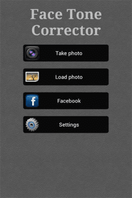Screenshot of the application Free Face Tone Corrector - #2