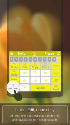 Screenshot of the application ai.type Free Emoji Keyboard - #11
