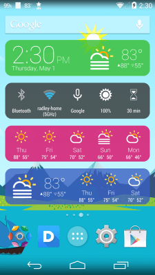 Screenshot of the application Kairo (for HD Widgets) - #1