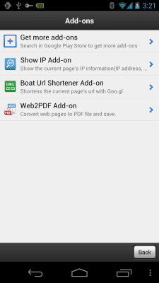 Screenshot of the application Boat Show IP Add-on - #3
