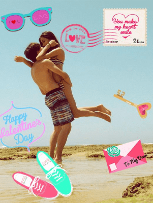 Screenshot of the application Valentine - Photo Grid Plugin - #3