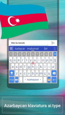 Screenshot of the application ai.type Azerbaijani Dictionary - #1