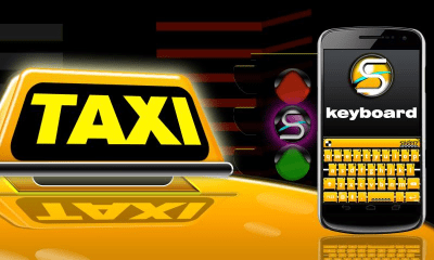 Screenshot of the application SlideIT Yellow Taxi Skin - #1