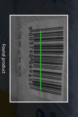 Screenshot of the application Barcode OI Plugin - #1