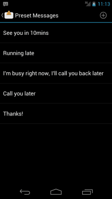 Screenshot of the application SMS Popup - #8