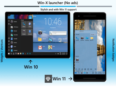 Screenshot of the application Win-X Launcher (No ads) - #9