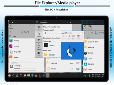 Screenshot of the application Win-X Launcher (No ads) - #12