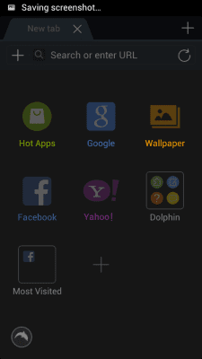 Screenshot of the application Night Mode For Dolphin Browser - #2