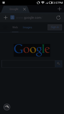Screenshot of the application Night Mode For Dolphin Browser - #4
