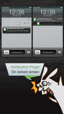 Screenshot of the application Espier Notifications - #3