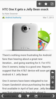 Screenshot of the application Tiny Tiny RSS | News+ - #5