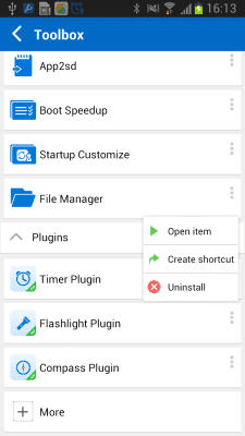 Screenshot of the application Compass Plugin - #6